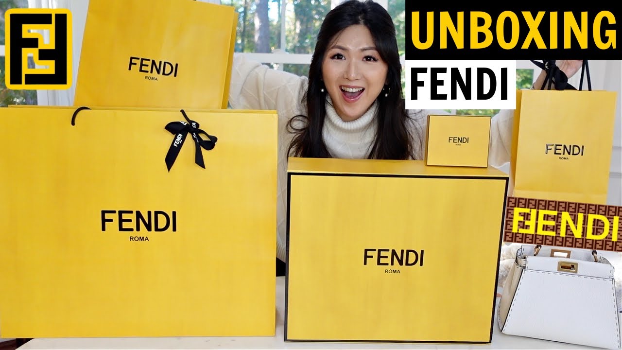 I UNBOX THE MOST ELEGANT BAG & TWO MORE BAGS THAT SURPRISED ME, FENDI  UNBOXING