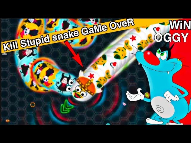 slither.io oggy voice dubbing snake game epic Saamp Wala game