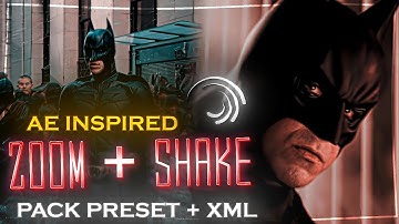 Zoom In + Out Shake Pack like Ae | Alight Motion