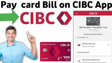 Pay credit card Bill on CIBC App online (new update) 2026