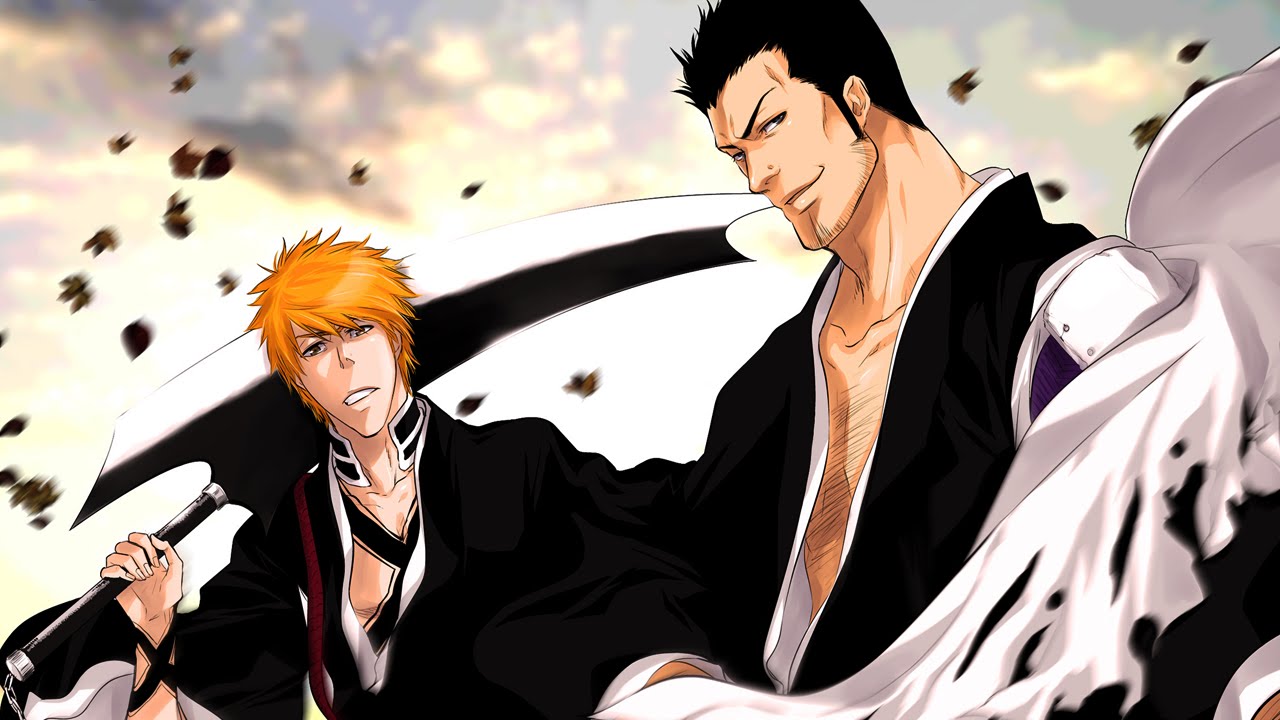 Ichigo and isshin