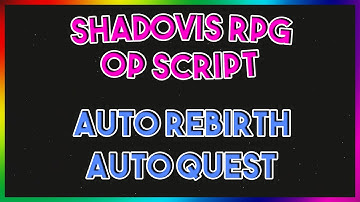 Roblox NEW SHADOVIS RPG Script Exploit GUI (Pastebin 2022)