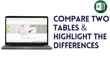How To Compare Two Tables And Highlight The Differences