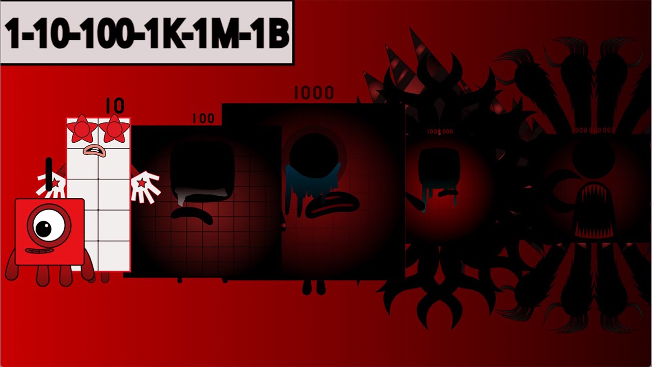 Looking For Uncannyblocks Band But Different nightmare (1-10-100-1K-1M-1B) But New Remake