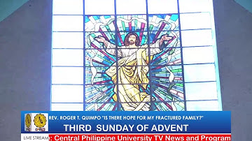 LIVE STREAM WORSHIP SERVICE UNIVERSITY CHURCH 3RD SUNDAY OF ADVENT