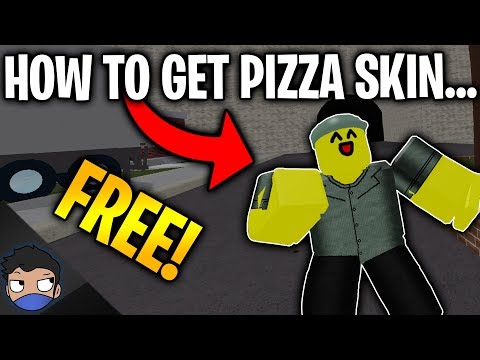 How To Get Rare Pizza Skin In Arsenal Roblox Youtube