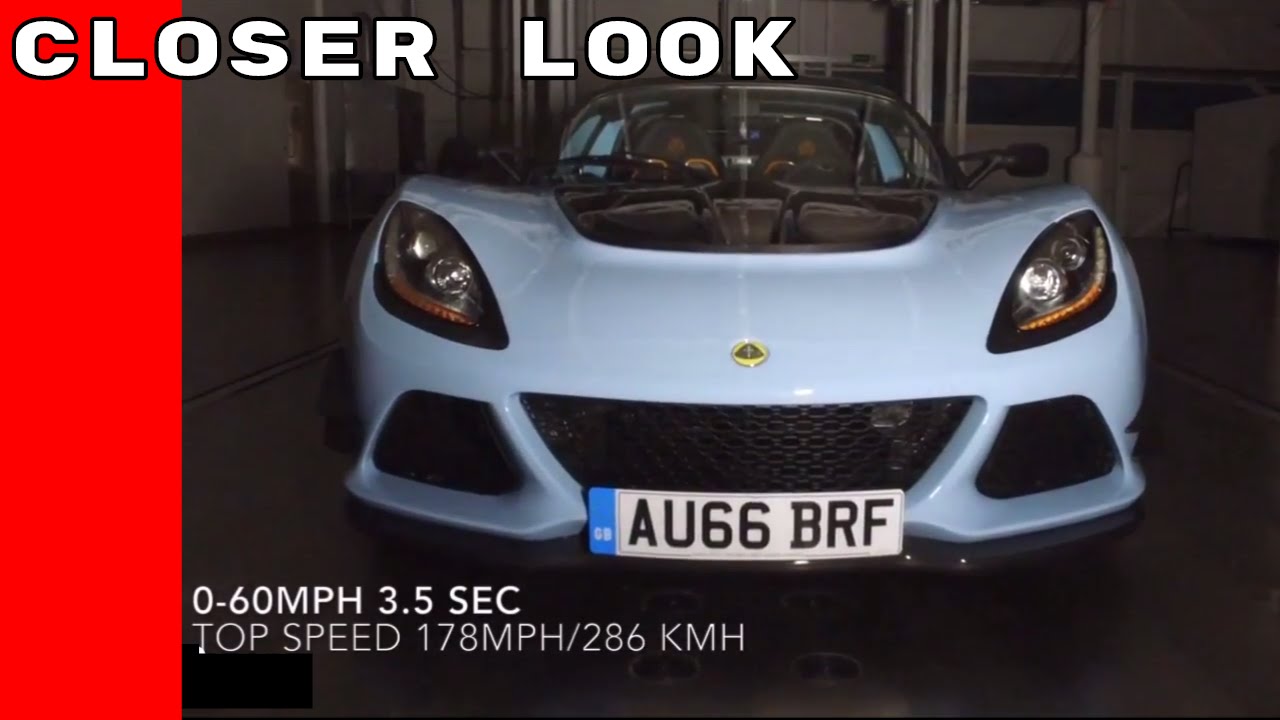 Lotus Exige Sport 380 Closer look
