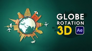 Creating a Realistic Earth Rotation in After Effects | After Effects tutorials
