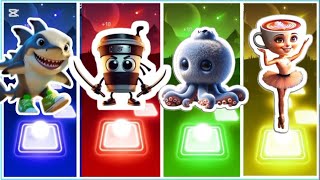 Tiles Hop Edm Rush - Tralalero Tralala Cappuccino Ossino Blueberrinni Tiles Hop Edm Rush