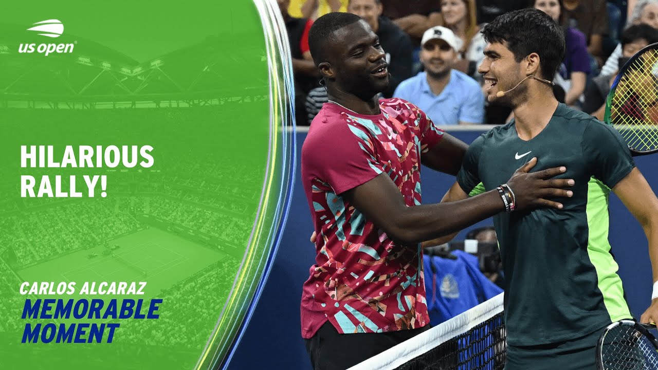 Carlos Alcaraz & Frances Tiafoe Entertain the Crowd! | 2023 US Open