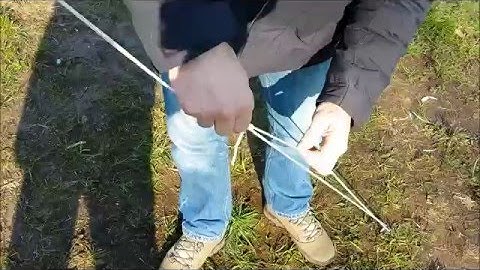 scheerlijn knoop