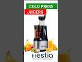 Hestia Nutri-Max Cold Press Slow Juicer  | सबसे ज्यादा जूस 😱 निकालने वाली मशीन !! #kitchen #health