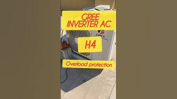 how to solve H4 error of Gree Inverter Ac#gree#maintenance #hvac #acshorts
