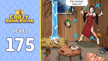Crazy Brain Puzzle Level 175 Leaky Lodge
