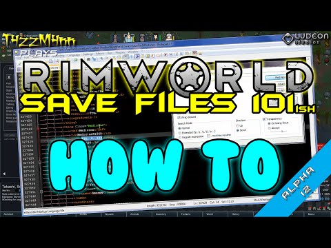 RimWorld Save Files 101 ish