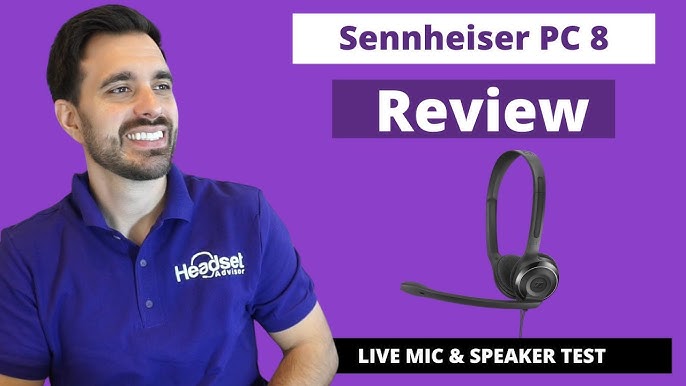 USB Review Sennheiser Headset PC8 Test - / YouTube
