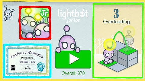 Lightbot Jr Coding Puzzles - OVERLOADING All Levels