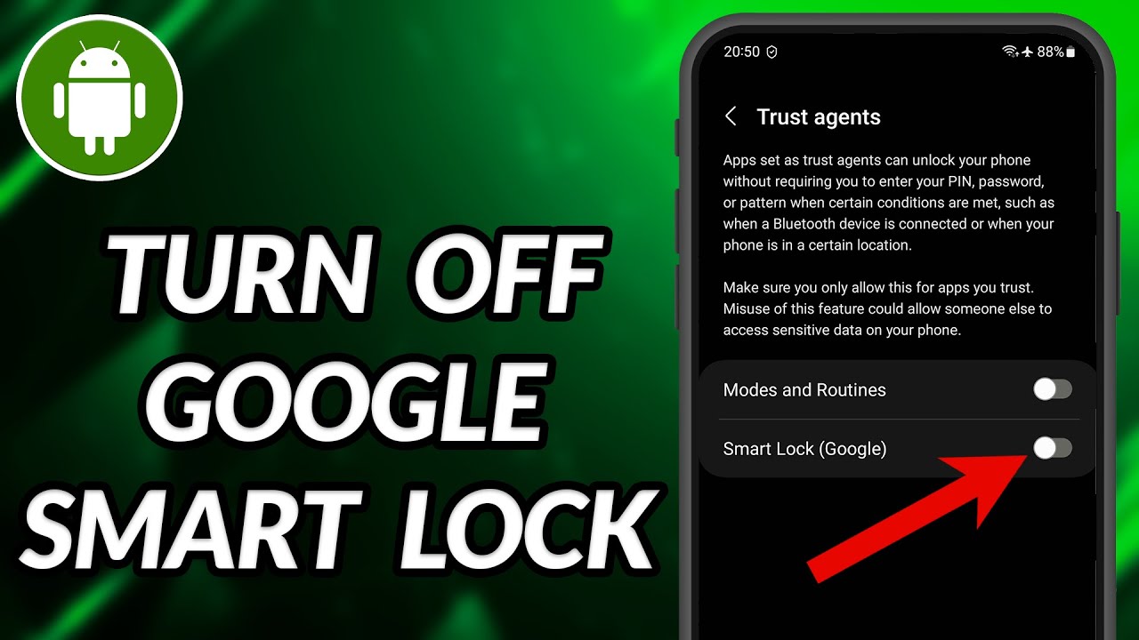 How to Enable or Disable Smart Lock on Android