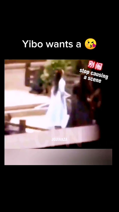 Xiao Zhan kisses Yibo on the cheek😘  #theuntamed #cdrama #weiwuxian #xiaozhan #wangyibo #kiss