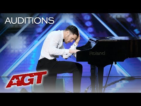 Surprise! This Piano Playing Guy Turns Into A Fierce Dancer! - America's Got Talent 2019