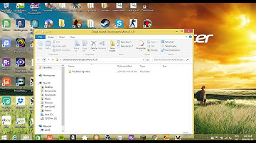 how to install dev menu for dead island 1