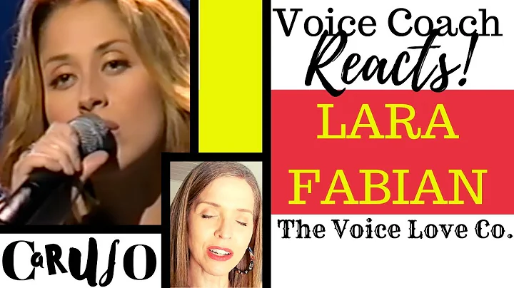Voice Coach Reacts | Lara Fabian | CARUSO | Christ...