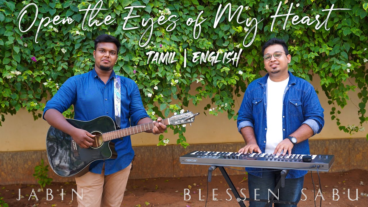 Open the Eyes of my Heart | Tamil Cover| Duo | Cover by Blessen ft. Jabin Jacob
