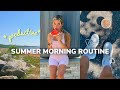 my SUMMER  morning routine as a content creator...*vlog*