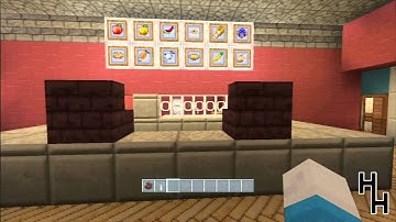 Minecraft- How to Build a McDonalds Part 2