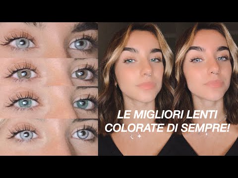 LE MIGLIORI LENTI DI SEMPRE😍 TTDEYE contacts TRY ON!