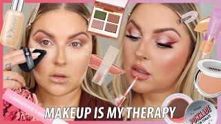 FULL GLAM GRWM 😬 not sure about this foundation eek