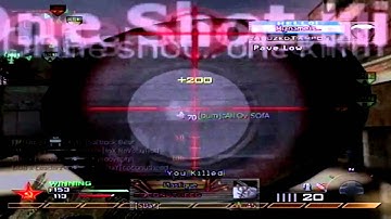 MW2 - Barret.50 cal 5 Man Killfeed