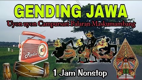 Gending jawa campursari palaran maskumambang uyon uyon nyamleng jampi sayah