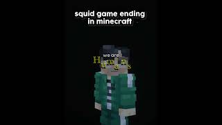 Squid Game Season 3 Ending In Minecraft