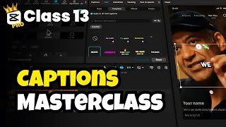 Learn 90% About Captions Under 10 Minutes Capcut Captions Masterclass