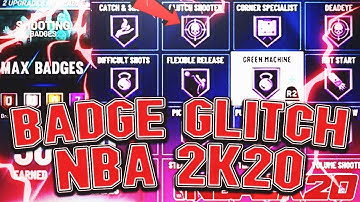 NBA 2K20 NEW BADGE GLITCH AND DEMIGOD GLITCH AFTER PATCH 1.07! MAX BADGES FOR ALL BADGES EASY & FAST