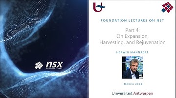 NST Foundation Lecture 4   On Expansion, Harvesting, and Rejuvenation