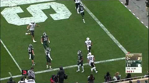 Gregory Phillips 2-Yard Touchdown vs. Michigan State