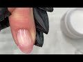 Подробное видео об укреплении гелем проблемных ногтей +бонус