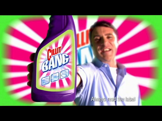 HI, I'M BARRY SCOTT - Cilit Bang ad 