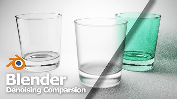 Blender Denoising Comparison -  NLM vs OptiX vs OpenImageDenoise - Part 3