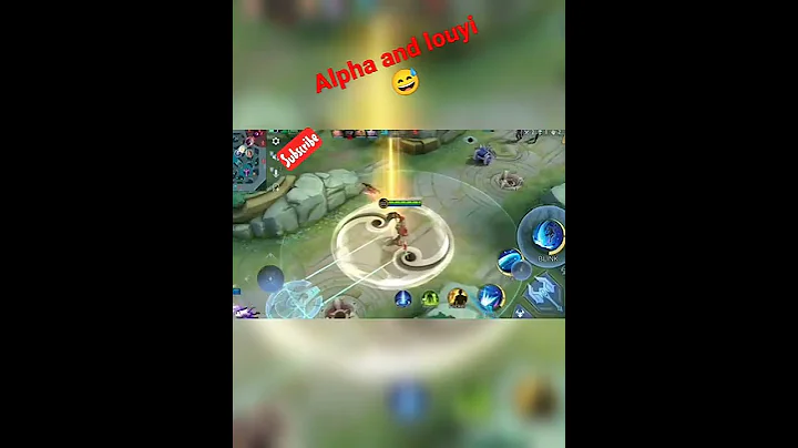 Alpha and Lou yi perfect tricks #mobilelegends #shorts #alpha #louyi