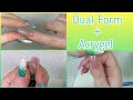 GRWM NAILS #4 DUAL FORM+ACRYGEL |MIA MANO OPPOSTA|