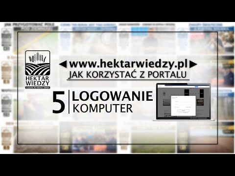 www.hektarwiedzy.pl | JAK KORZYSTAĆ Z PORTALU | 5 [LOGOWANIE - KOMPUTER]