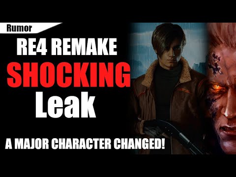 RE4 REMAKE LEAK - A MAJOR VILLAIN RE-DESIGNED!  Resident Evil 4 Remake News / Leak / Rumor / Update