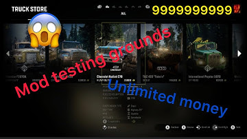 How to load into snowrunners mod testing grounds!!!