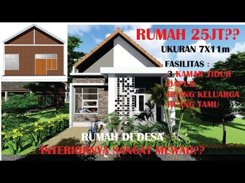 Desain rumah  minimalis  modern di desa interior mewah 