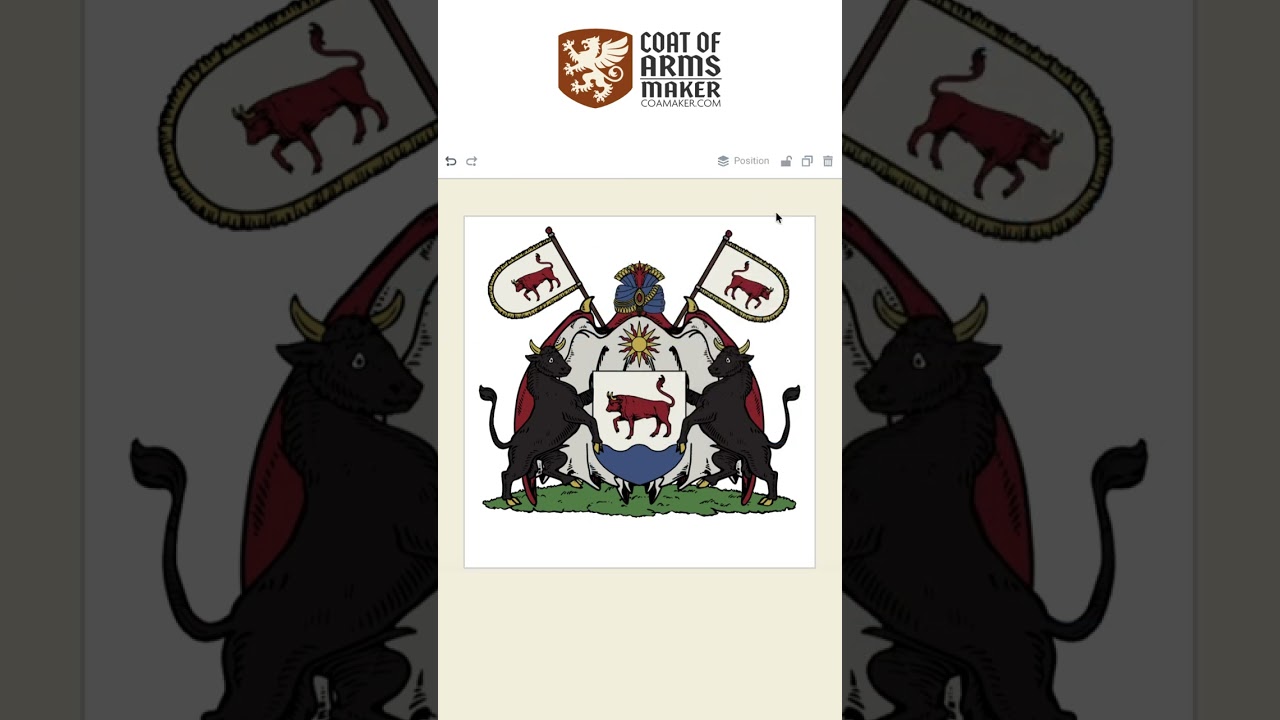 River Bull Coat of Arms