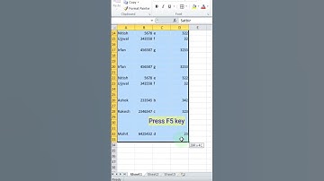 Delete blank rows#Shorts video#Trick#Thakur advance excel