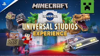 Minecraft - Universal Studios Experience Launch Trailer | PS4 Games